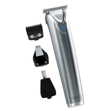 Load image into Gallery viewer, Wahl Clipper Stainless Steel Lithium Ion Plus Beard Trimmers for Men, Hair Clippers and Shavers, Nose Ear Trimmers, Rechargeable All in One Men&#39;s Grooming Kit, by the Brand used by Professionals #9818