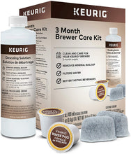 Load image into Gallery viewer, Keurig Includes Descaling Solution, Water Filter Cartridges &amp; Rinse Pods