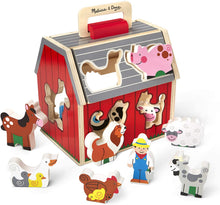 Load image into Gallery viewer, Melissa &amp; Doug Take Along Sorting Barn