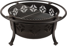 Load image into Gallery viewer, Pleasant Hearth Sunderland Deep Round Bowl Fire Pit, 36-Inch