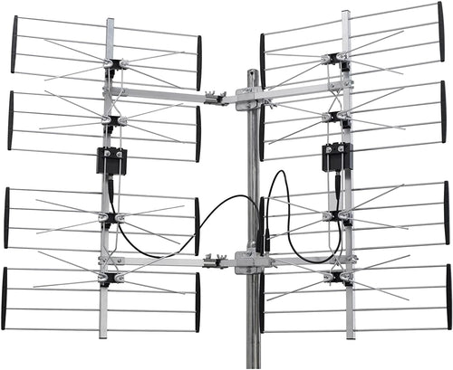 Homevision Technology Digiwave 8 Bay Digital Outdoor TV Antenna, Silver