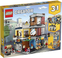 Load image into Gallery viewer, LEGO Creator 3 in 1 Townhouse Pet Shop &amp; Café 31097 Toy Store Building Set with Bank