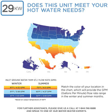 Load image into Gallery viewer, BLACK+DECKER 29 kW Self-Modulating 5.7 GPM Electric Tankless Water Heater, Ideal for 3 Bedroom Home or up to 6 Simultaneous Applications