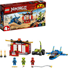 Load image into Gallery viewer, LEGO NINJAGO Legacy Storm Fighter Battle 71703 Ninja Playset Building Toy for Kids Featuring Ninja Action Figures, New 2020 (165 Pieces)