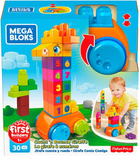 Load image into Gallery viewer, Mega Bloks Count &amp; Bounce Giraffe