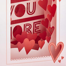 Load image into Gallery viewer, Hallmark Paper Wonder Displayable Valentines Day Pop Up Card
