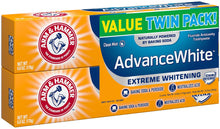 Load image into Gallery viewer, Arm &amp; Hammer Twin Pack (Contains Two 6oz Tubes)