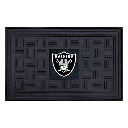 FANMATS NFL Oakland Raiders Vinyl Door Mat