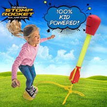 Load image into Gallery viewer, The Original Stomp Rocket Ultra Rocket, 4 Rockets - Outdoor Rocket Toy Gift for Boys and Girls - Comes with Toy Rocket Launcher - Ages 5 Years and Up, Red
