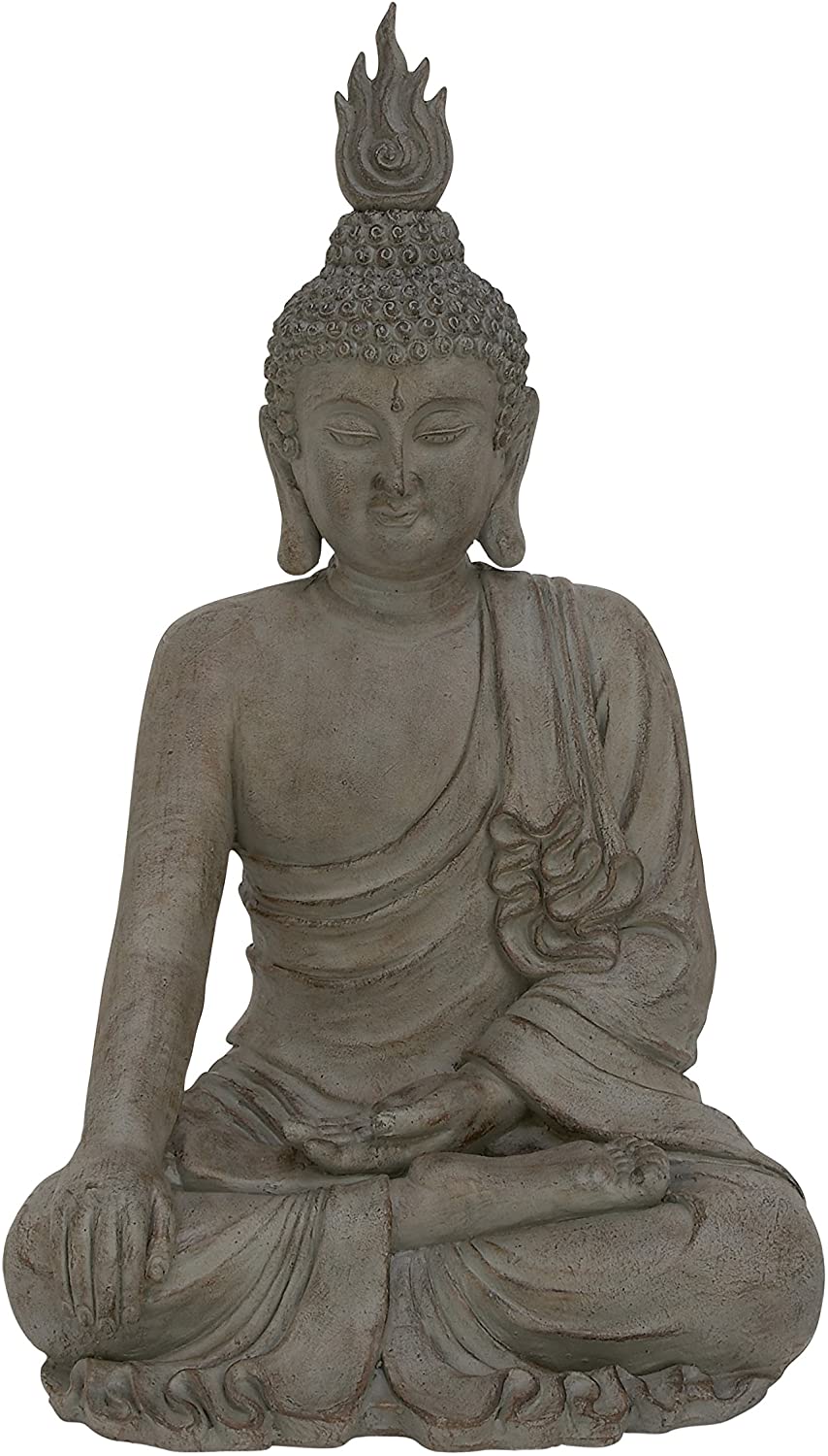 Benzara Polystone Buddha 24