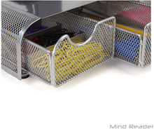 Load image into Gallery viewer, Mind Reader Perch Monitor Stand Desk Organizer