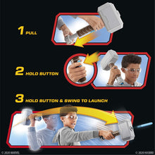 Load image into Gallery viewer, Avengers NERF Power Moves Marvel Thor Hammer Strike Hammer NERF Dart-Launching Toy for Kids Roleplay, Toys for Kids Ages 5 and Up