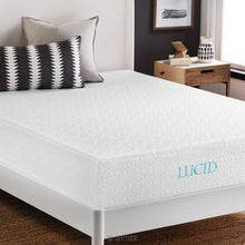 Load image into Gallery viewer, Lucid 10 Inch 2019 Gel Memory Foam Mattress