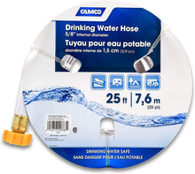 Load image into Gallery viewer, Camco TastePURE Drinking Water Hose - Lead and BPA Free, Reinforced for Maximum Kink Resistance