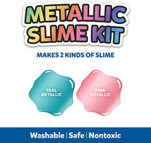 Load image into Gallery viewer, Elmer’s Slime Kit | Slime Supplies Include Elmer’s Metallic Glue, Elmer’s Magical Liquid Slime Activator, 4 Piece Kit
