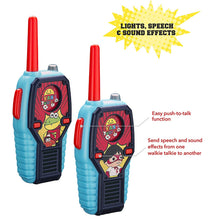 Load image into Gallery viewer, Ryans World FRS Walkie Talkies for Kids with Lights and Sounds Kid Friendly Easy to Use