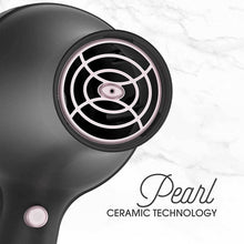 Load image into Gallery viewer, Remington AC2015 Pro Hair Dryer with Pearl Ceramic Technology, Black/Pink