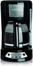 Load image into Gallery viewer, Hamilton Beach 49615C 12 Cup Programmable Coffee Maker Black