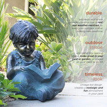 Load image into Gallery viewer, Alpine Corporation GXT270 Alpine Statue, Medium, Green