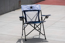 Load image into Gallery viewer, NFL Game Changer Large Folding Tailgating and Camping Chair, with Carrying Case (ALL TEAM OPTIONS)