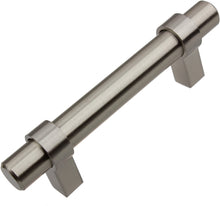 Load image into Gallery viewer, GlideRite Hardware 4006-96-ORB-1 3.75 inch Cc Oil Rubbed Bronze Solid Euro bar Pulls 1 Pack