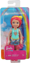 Load image into Gallery viewer, Barbie Dreamtopia Chelsea Sprite Doll, 7-inch, with Pink Hair Wearing Fashion and Accessories, Multi (GJJ97)