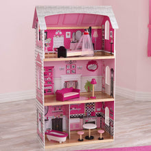 Load image into Gallery viewer, KidKraft Bonita Rose Dollhouse - Colorful Toddler Toy for 12 Inch Dolls Real Wood
