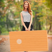Load image into Gallery viewer, Outdoor Cornhole Lawn Game Set-Family Friendly, Fun for Kids and Perfect for Your Next Tailgate- Official Size Boards and Bags by Hey! Play!