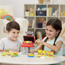 Load image into Gallery viewer, Play-Doh Kitchen Creations Grill 'n Stamp Playset for Kids 3 Years and Up with 6 Non-Toxic Modeling Compound Colors and 7 Barbecue Toy Accessories