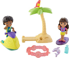 Load image into Gallery viewer, Fisher-Price Nickelodeon Dora &amp; Friends, Beachtime Friends Dora and Pablo