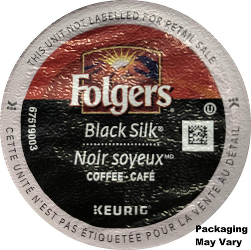 Folgers Black Silk Coffee 48 K-Cups for Keurig Brewers (Packaging May Vary)