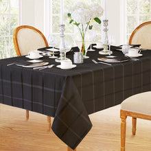 Load image into Gallery viewer, Newbridge Elegance Plaid No-Iron Soil Resistant Fabric Woven Tablecloths