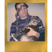 Load image into Gallery viewer, Polaroid Originals 4859 Limited Edition Color Film for 600 - Metallic Gold Frame Edition