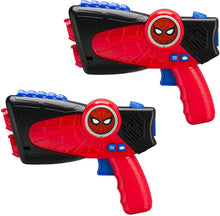 Load image into Gallery viewer, Marvel Spiderman Far from Home Laser-Tag Infared Blasters, Lights Up &amp; Vibrates