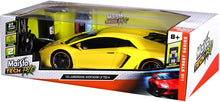 Load image into Gallery viewer, Maisto R/C 1:10 Scale Lamborghini Aventador LP 700-4 Radio Control Vehicle (Colors May Vary)
