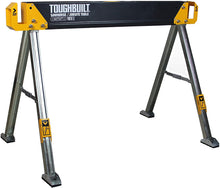 Load image into Gallery viewer, ToughBuilt - Folding Sawhorse/Jobsite Table - Sturdy, Durable, Lightweight, Heavy-Duty, 100% High Grade Steel, 41.5-Inch, Easy Carry Handle (TB-C550)