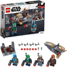 Load image into Gallery viewer, LEGO Star Wars Mandalorian Battle Pack 75267 Mandalorian Shock Troopers and Speeder Bike Building Kit; Great Gift Idea for Any Fan of Star Wars: The Mandalorian TV Series, New 2020 (102 Pieces)