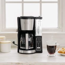 Load image into Gallery viewer, Ninja 12-Cup Programmable Coffee Maker with Classic and Rich Brews, 60 oz. Water Reservoir, and Thermal Flavor Extraction (CE201), Black/Stainless Steel