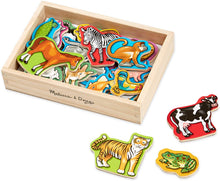 Load image into Gallery viewer, Melissa &amp; Doug 20 Animal Magnets in a Box