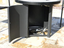 Load image into Gallery viewer, Hiland AFP-TTR Tile top 40,000 BTU Propane Fire Pit, Round, Bronze,Beige, Black