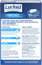 Load image into Gallery viewer, Lactaid Fast Act Lactose Intolerance Relief Caplets with Lactase Enzyme