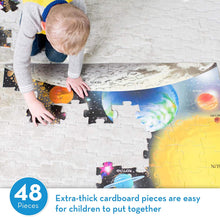 Load image into Gallery viewer, Melissa &amp; Doug Solar System Floor Puzzle (48 pc)