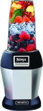 Load image into Gallery viewer, Ninja Nutri Pro Compact Personal Blender, with 18 Oz. and 24 Oz. To Go Cups, in a Black and Silver Finish