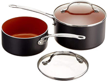 Load image into Gallery viewer, Gotham Steel 12 Piece Copper Kitchen Set with Non-Stick Ti-Cerama Copper Coating by Chef Daniel Green – Includes Skillets, Fry Pans and Stock Pots