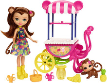 Load image into Gallery viewer, Enchantimals Fruit Cart Doll Set