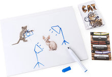 Load image into Gallery viewer, The Cat Game Drawing Game for Teens and Adults
