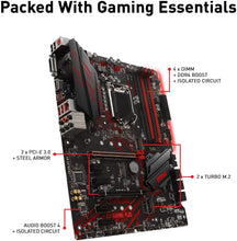 Load image into Gallery viewer, MSI MPG Z390 Gaming Plus LGA1151 (Intel 8th and 9th Gen) M.2 USB 3.1 Gen 2 DDR4 HDMI DVI CFX ATX Z390 Gaming Motherboard