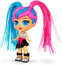 Load image into Gallery viewer, Basic Fun CurliGirls Adeli, The Jetsetter &amp; Fiji, her Dog - Deluxe Hairstyling Doll with MagiCurl Hair - Style Again and Again - Ages 3+