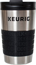 Load image into Gallery viewer, Keurig Faceted Stainless Steel Travel Mug Fits K-Cup Pod Coffee Maker