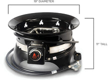Load image into Gallery viewer, Outland Firebowl 870 Premium Outdoor Portable Propane Gas Fire Pit with Cover &amp; Carry Kit, 19-Inch Diameter 58,000 BTU Auto-Ignition